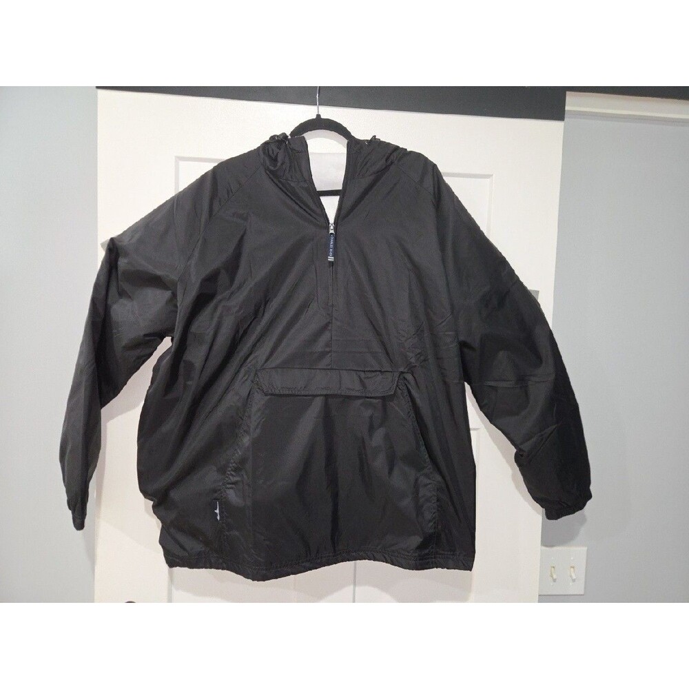 Charles River Unisex Adult Classic Solid Pullover Black - NWT